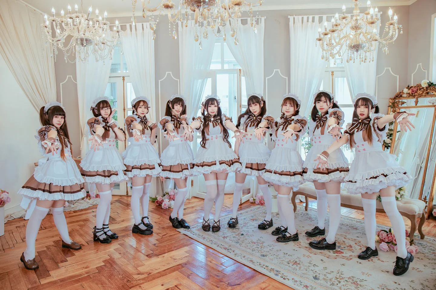 Maid team group photo
